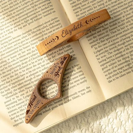 Book Lover - Personalized Custom Book Page Holder